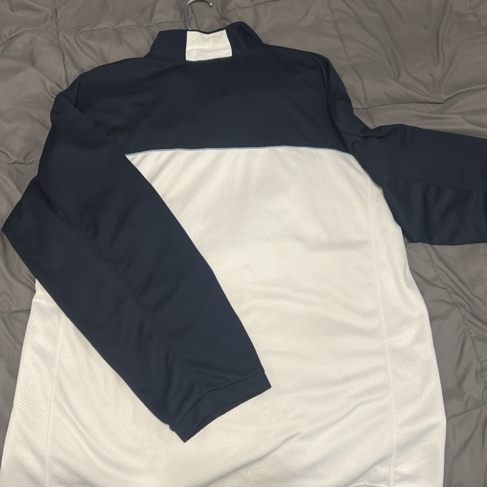 Nautica Navy Blue and Baby Blue Detail Jacket